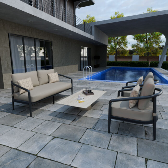 Farley Luxury 4 Seater Garden Sofa Set