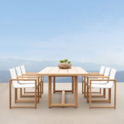 Middleton 6 Seater Teak Wood Garden Dining Set
