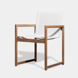 Middleton 6 Seater Teak Wood Garden Dining Set - Image 4