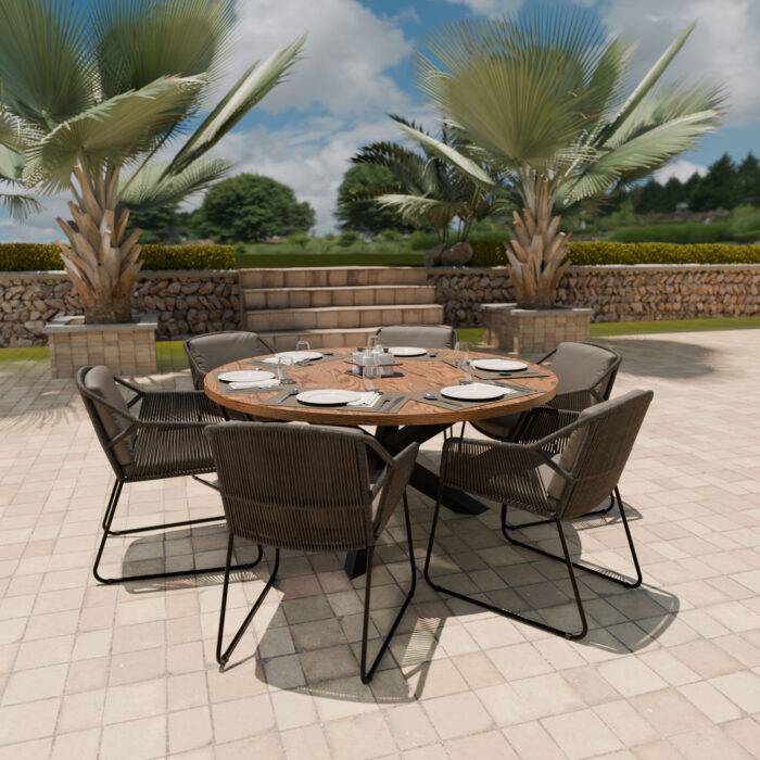 Cherwell 6 Seater Garden Dining Set
