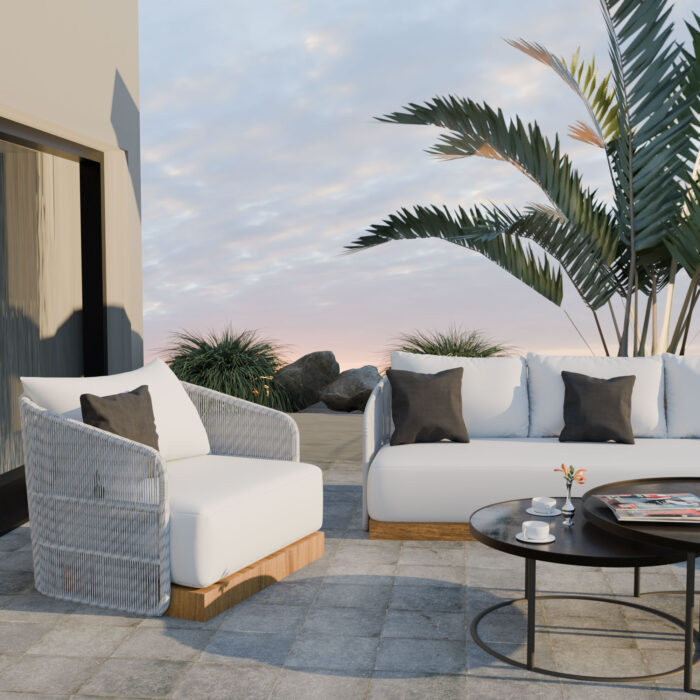 Cherwell Luxury 5 Seater Garden Sofa Set