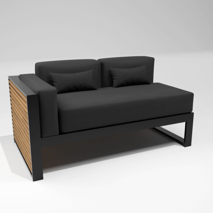 Cowley Luxury 6 Seater Corner Garden Sofa Set - Image 4