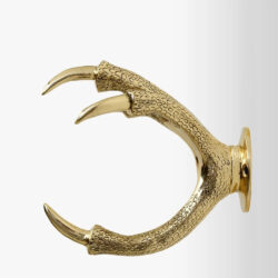 Garden Glory Falcon Claw Hose Holder - Gold