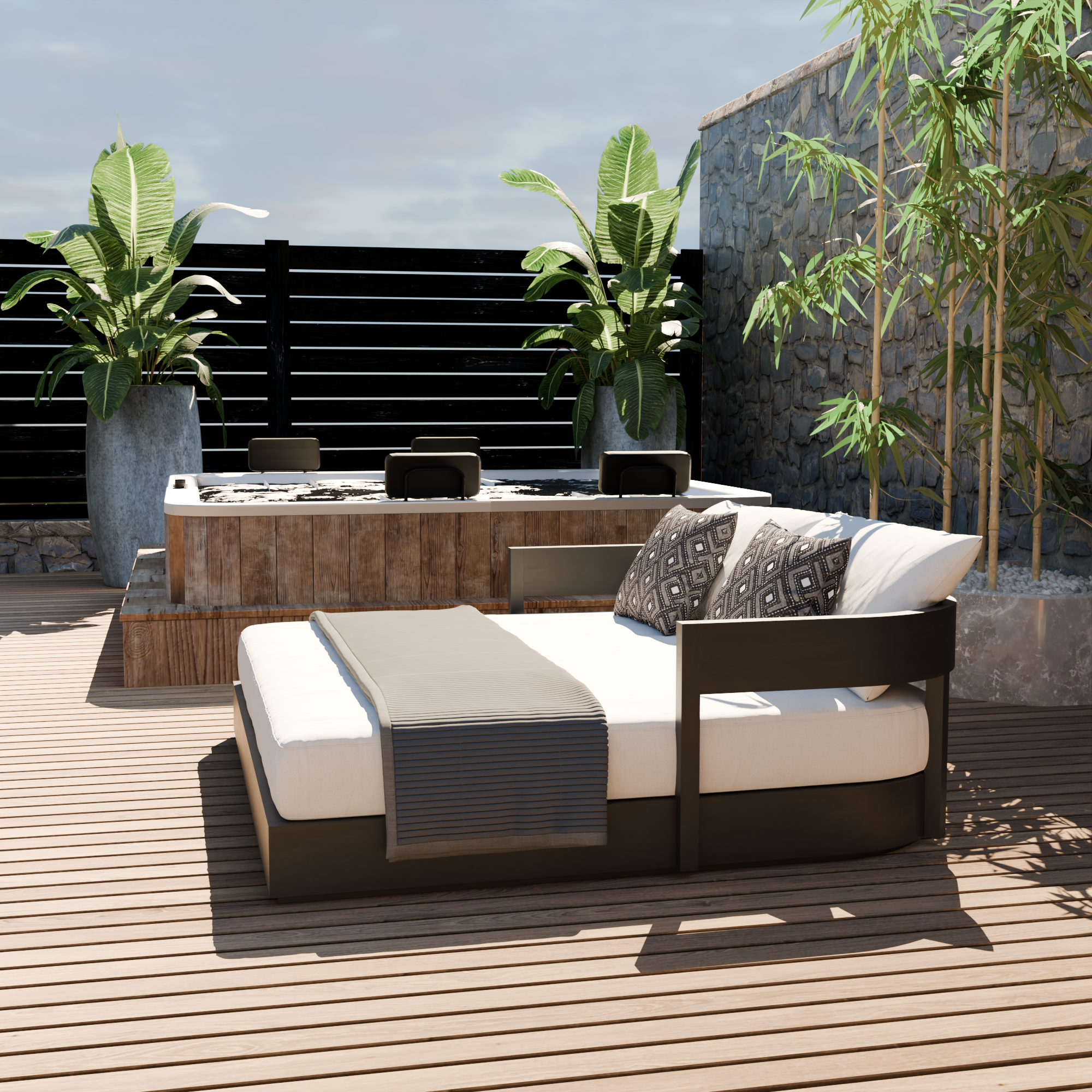 Hinskey Luxury Daybed