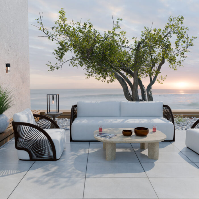 Winchester Luxury 4 Seater Garden Sofa Set