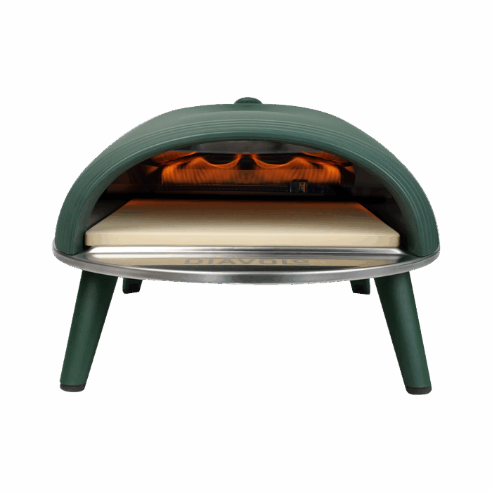 Delivita - Diavolo Gas-Fired Oven - Green