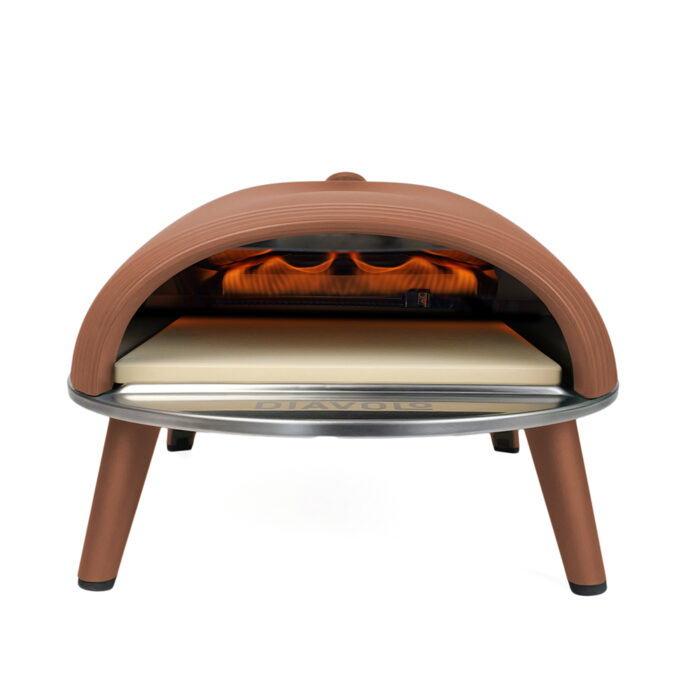 Delivita - Diavolo Gas-Fired Oven - Mocha