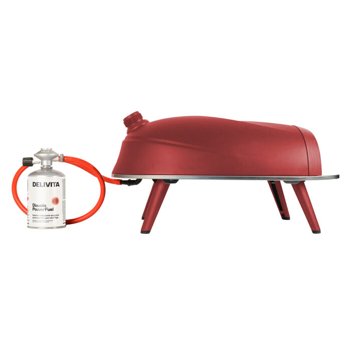 Delivita - Diavolo Gas-Fired Oven - Red - Image 11