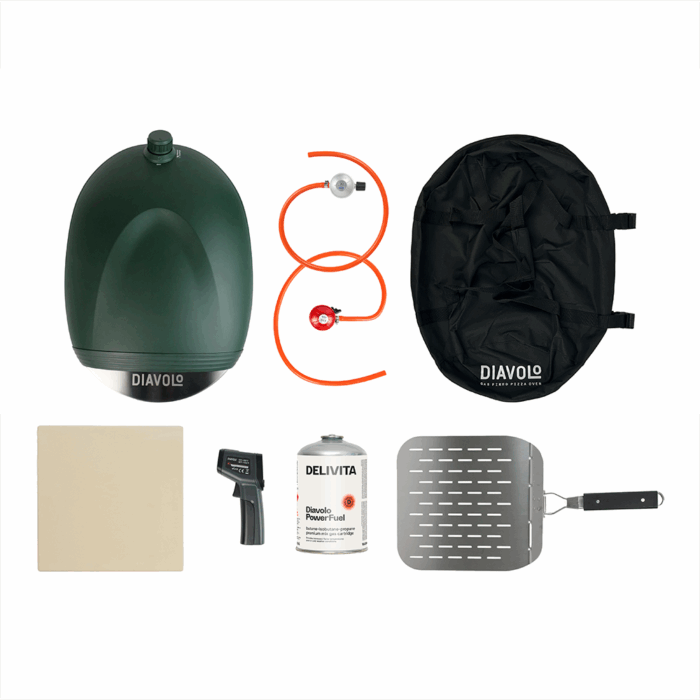 Delivita - Diavolo Gas-Fired Oven - Green - Image 2