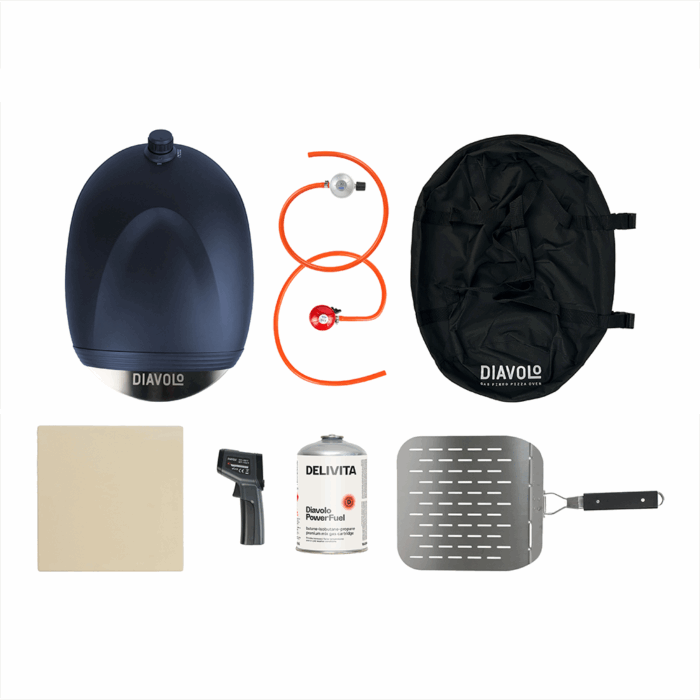Delivita - Diavolo Gas-Fired Oven - Navy - Image 2