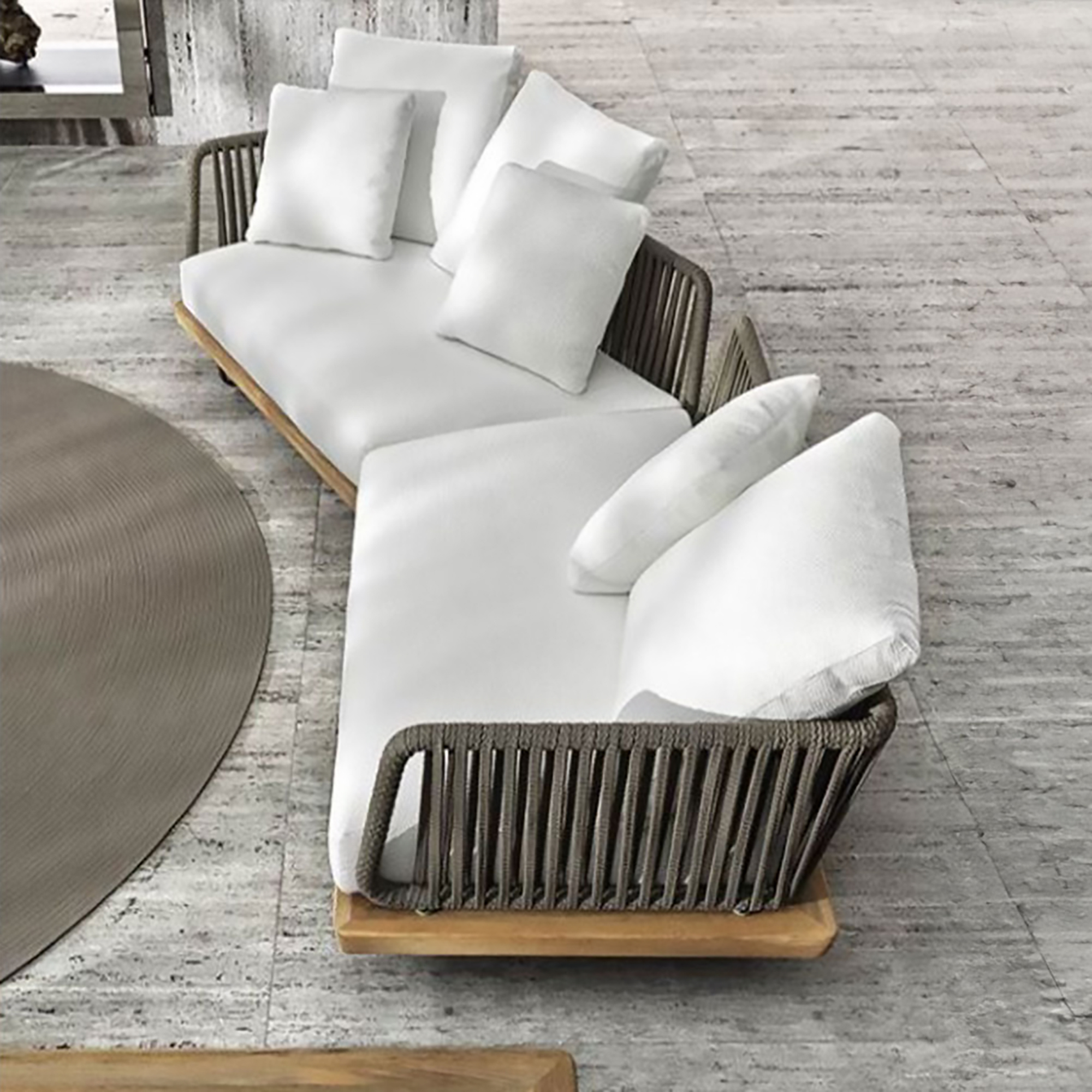 Mortimer Luxury 6 Seater Garden Sofa Set