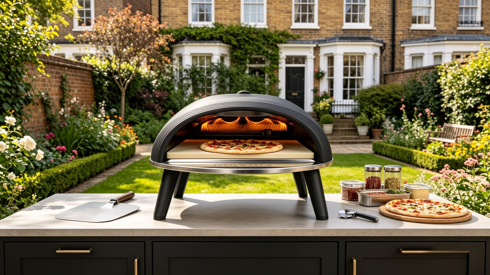 Delivita – Diavolo Gas-Fired Oven – Black