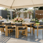 Ridgefield Luxury 8 Seater Teak Wood Garden Dining Set