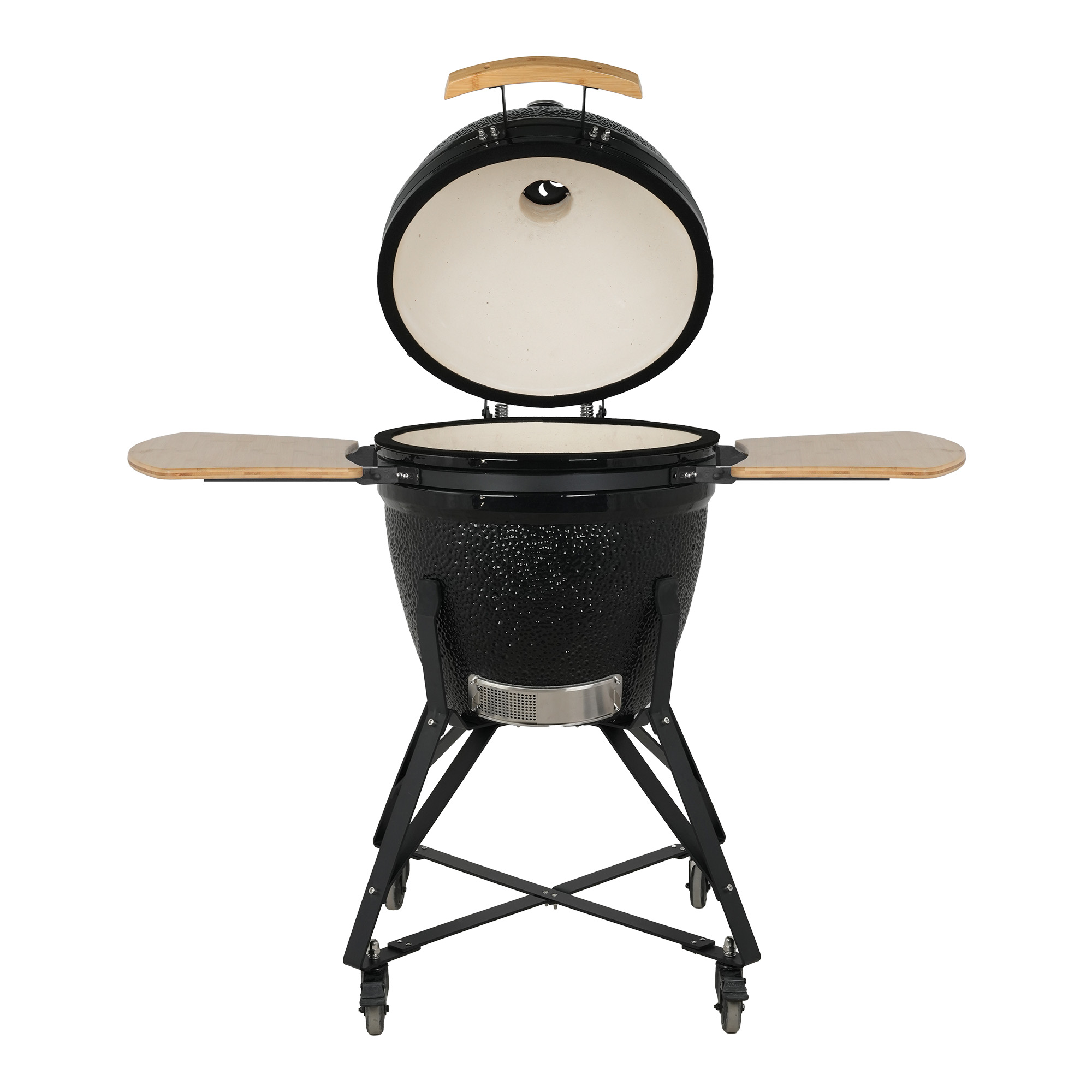 Kamado Egg BBQ Grill - Black - Image 4